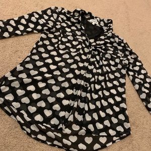 Heart blouse